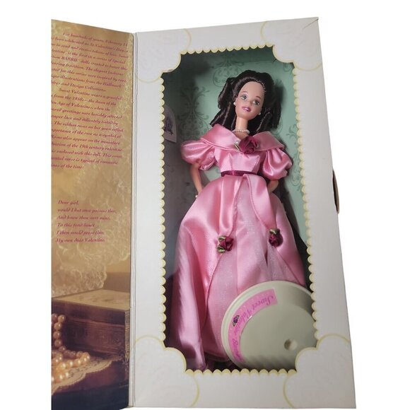 1995 Sweet Valentine Barbie Doll 14880 Mattel Hallmark Special Edition New W/Box